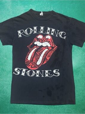Y2K Rolling Stones Tongue Logo Shirt